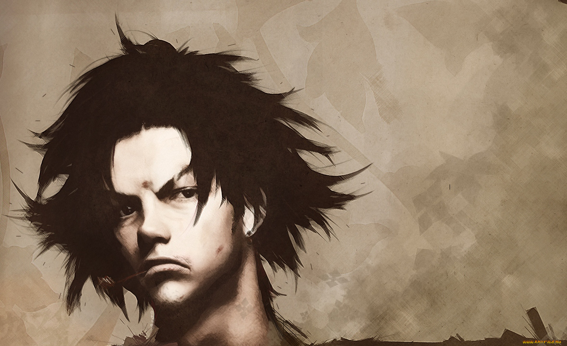 , samurai champloo, samurai, , , mugen